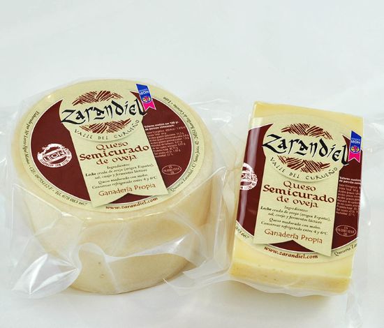 Imagen de Mitad Queso Natural de Oveja Semicurado